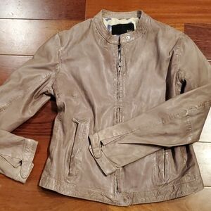 Bully Lightweight Lambskin Jacket With Colorful Lining